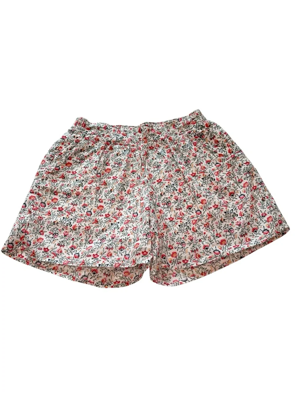 GAPKids Floral Shorts Elastic Waist Lined With Pockets Girls Size Medium 8